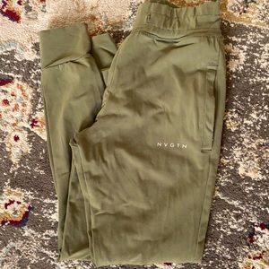 Women’s Green NVGTN joggers XS